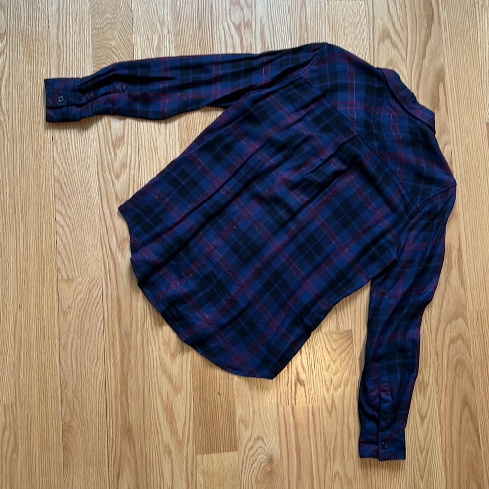 Rails Button Down Flannel Shirt Small - image 2